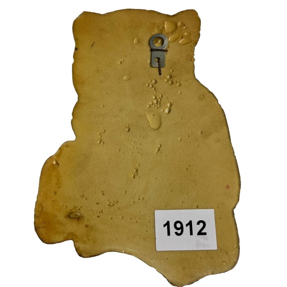 Vintage 1970s‎ Kitschy Owl Wall Hanging Decoration - Picture 4 of 4